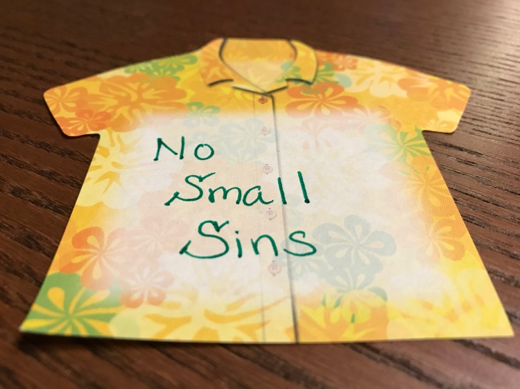 No Small Sins